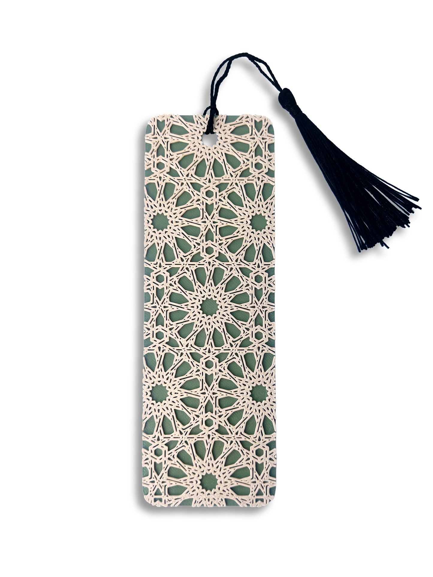 Moroccan-Inspired 3D Printed Bookmark
