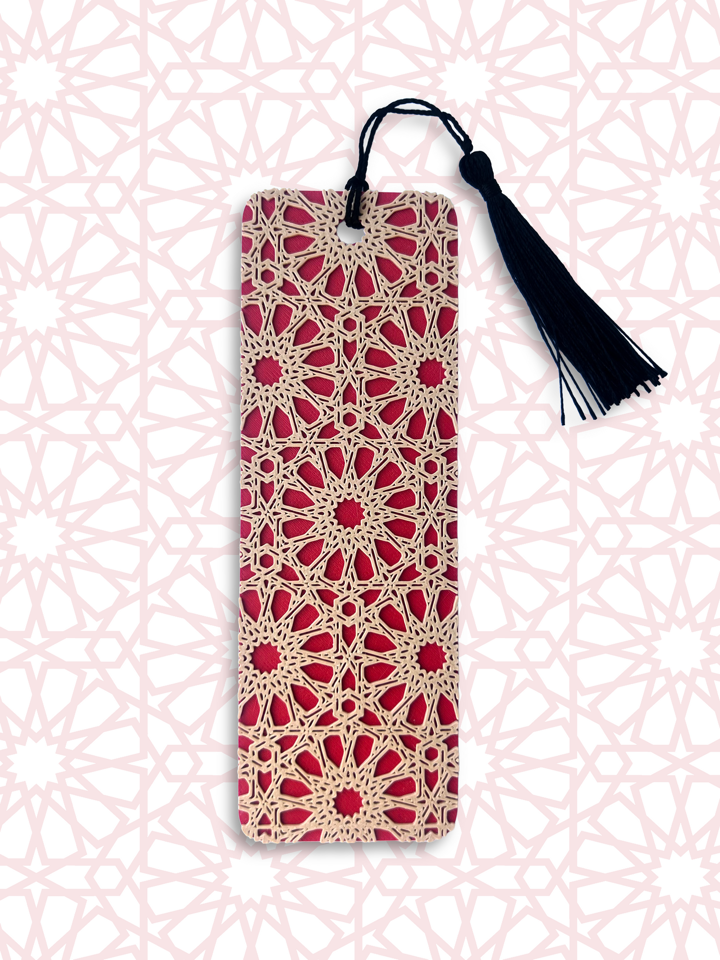 Moroccan-Inspired 3D Printed Bookmark